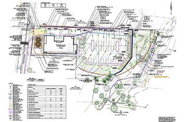 picture of commercial site development plan